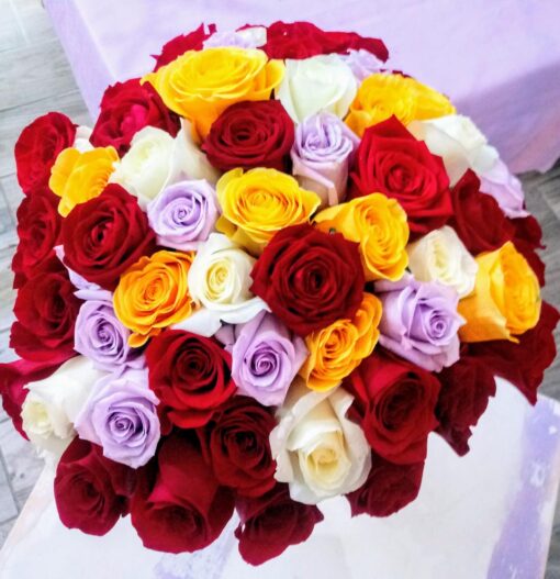Rio bouquet rose multicolore