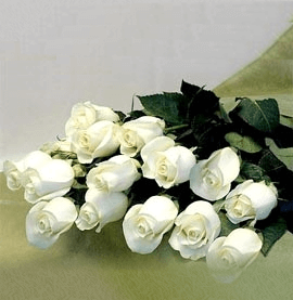 Mazzo di rose bianche - Milan White Roses delivery