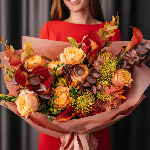 Bouquet di fiori freschi di stagione - Autunno
