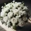 Total white bouquet
