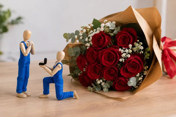 Esempio bouquet per proposta: 7 idee romantiche