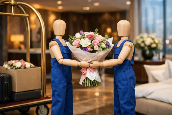 Fiori per consegna in hotel a Milano senza imprevisti
