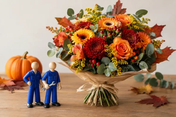 Migliori fiori da consegnare con colori autunnali